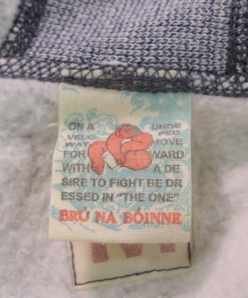 BRU NA BOINNE ブルーナボイン パーカー メンズ 中古 NA BOINNE BRU 炭黒 Mサイズ タイダイ