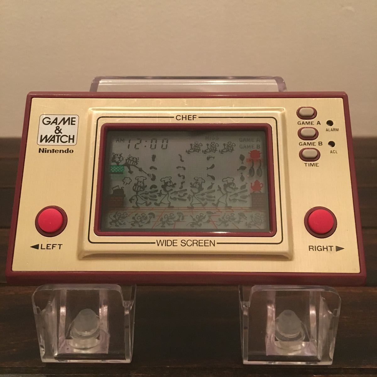 ゲームウォッチ シェフ ※超美品 任天堂 GAME&WATCH CHEF Nintendo