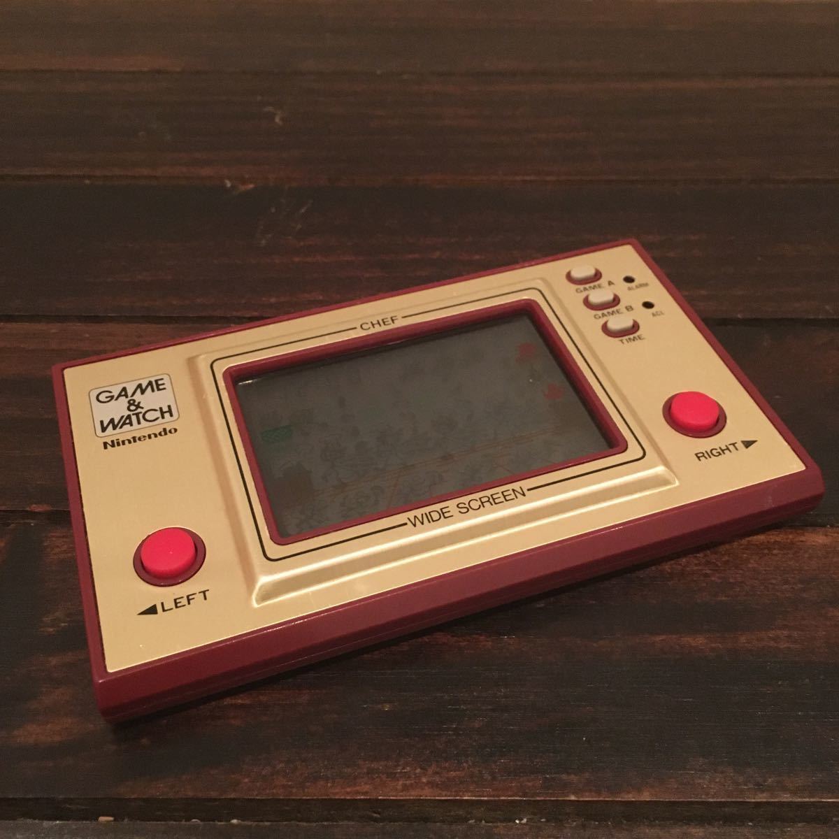 ゲームウォッチ シェフ ※超美品 任天堂 GAME&WATCH CHEF Nintendo