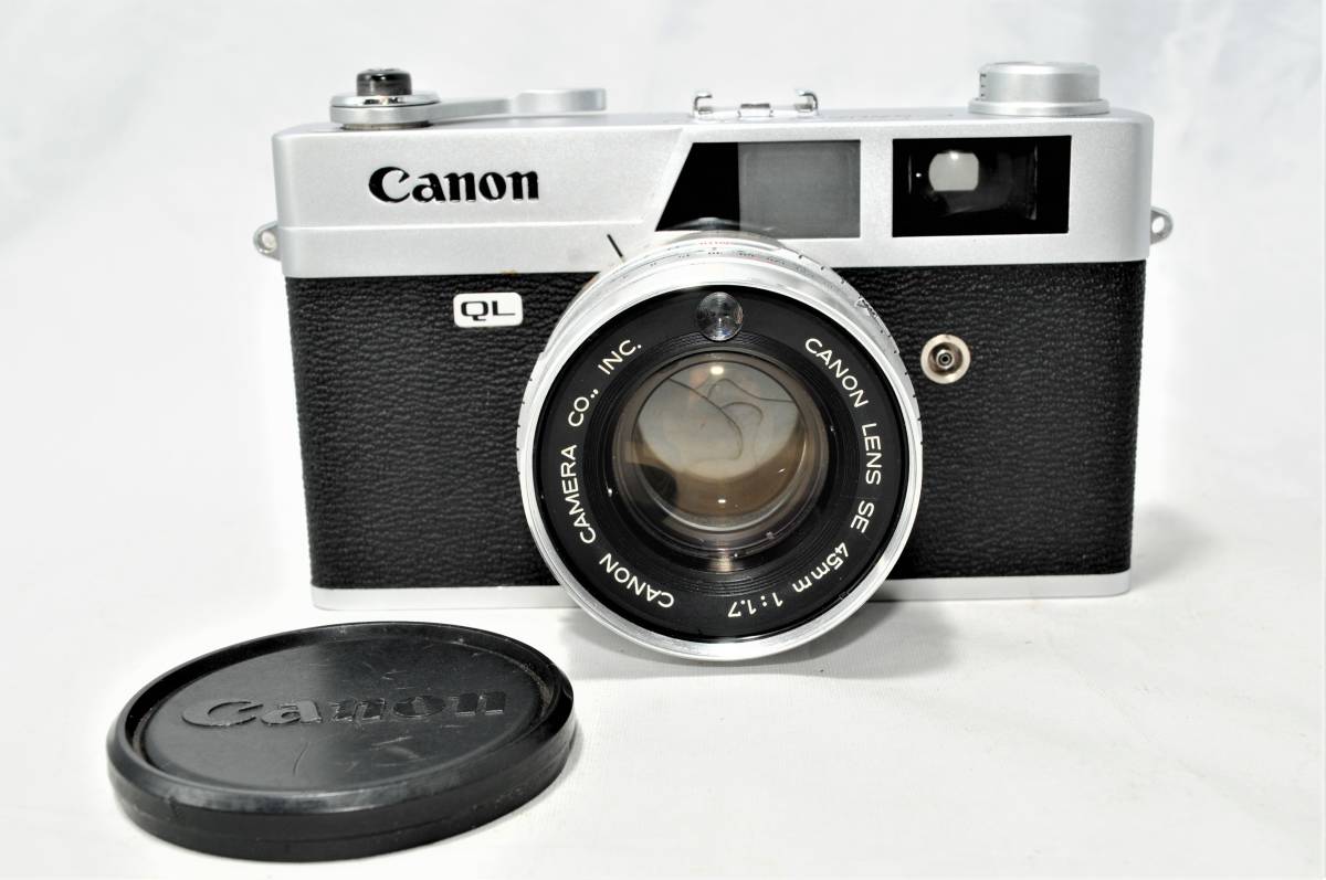 お得，正規品 実用品 キャノン キャノネット Canonet QL17 45mm F1.7 M-16SE21-1217(キヤノン)｜売買されたオークション情報、yahooの商品情報をアーカイブ公開 - オークファン キヤノン