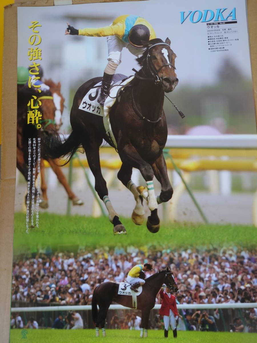 ウオッカ　ヒーロー列伝　Ｂ３　ポスター JRAヒーロー列伝ポスター ウオッカ B3 JRAポスター 【公式通販】
