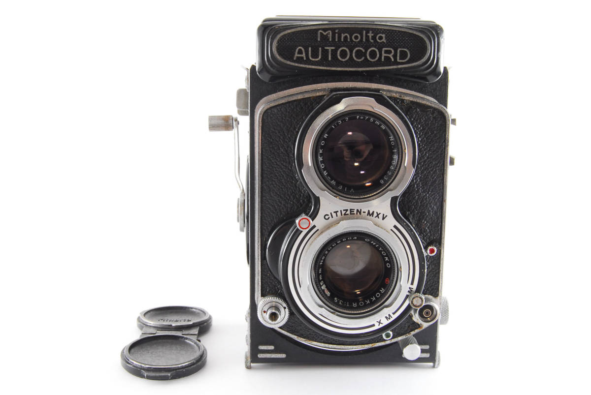 Minolta AUTOCORD ミノルタ オートコード - 75mm MINOLTA F3.5 #8024の 