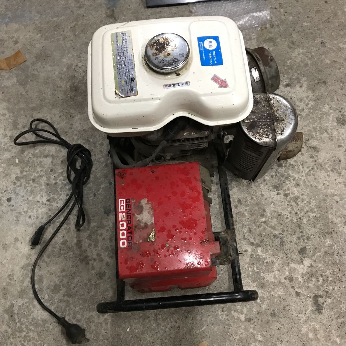 Honda 発電機 HONDA EU18i 動作OK ヤマダウェブコム Generator 