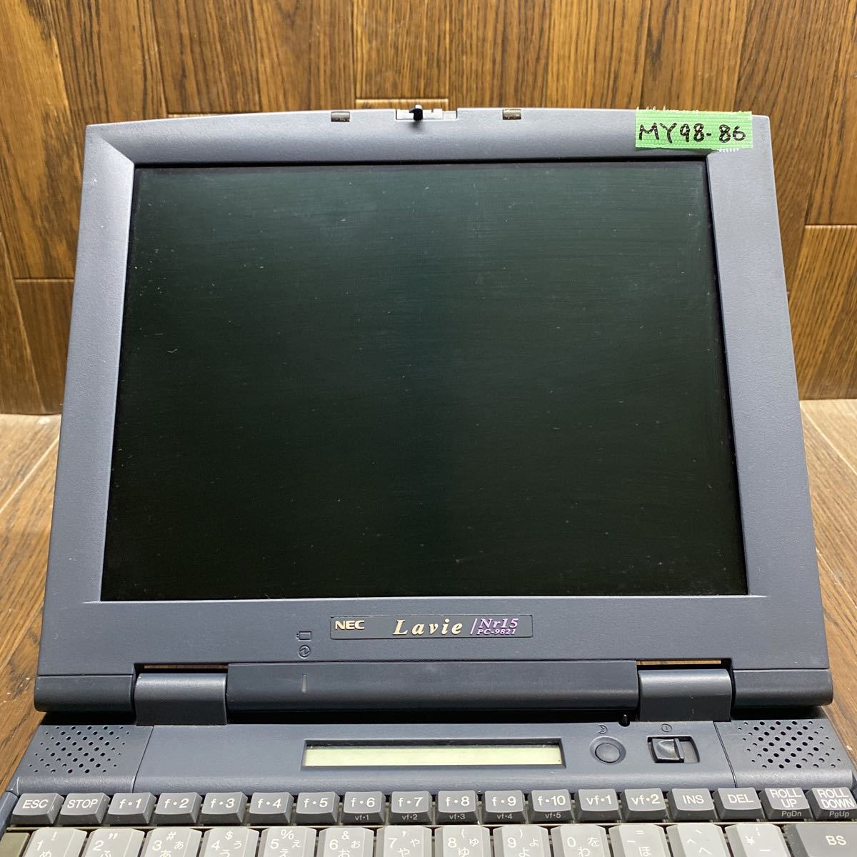 MY98-86 激安 PC98 ノートブック NEC Lavie PC-9821Nr15/S14F 通電不可