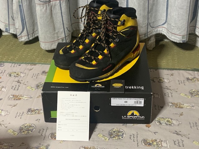 Sportiva Trango Tech Leather GTX 1日使用 EU44 US10.5+ 27.9cm スポルティバ テック レザー インソール新品 保証書付き_1
