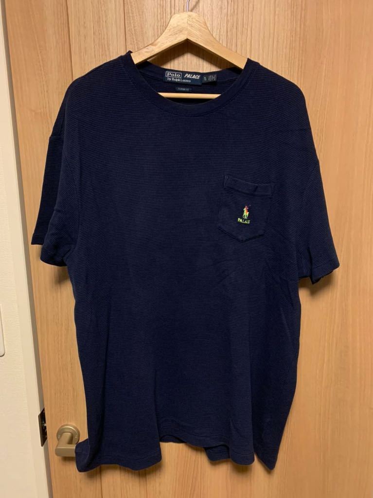 パレス × ポロ ラルフローレン PALACE × POLO RALPH LAUREN サーマルTシャツ ワッフル supreme 半袖 ポケット ポロ ラルフ x ローレン)」が (パレス のソウルでのリリースをレポート