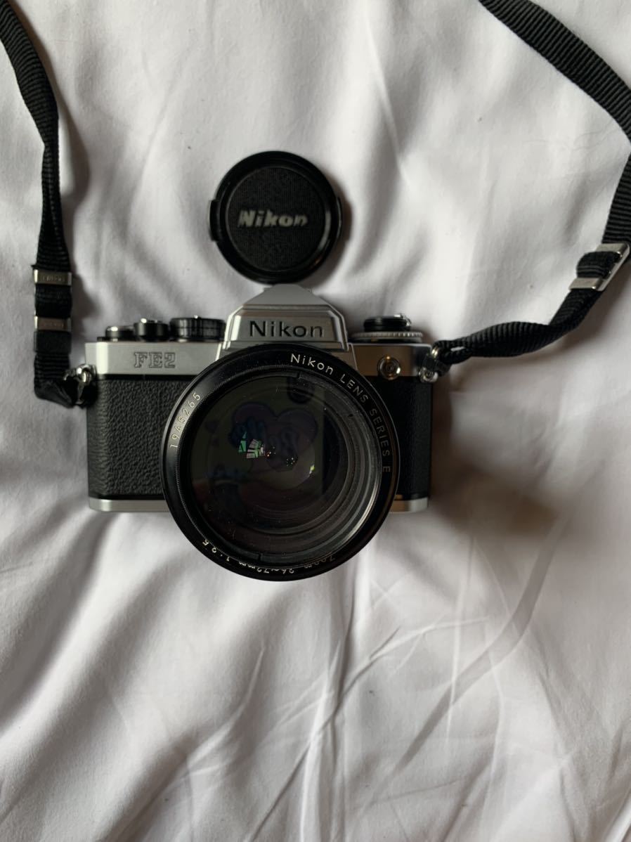 Nikon FE2＋LENS SERIES E ZOOM36~72mm 1:3:5 ニコン 「動作未確認」