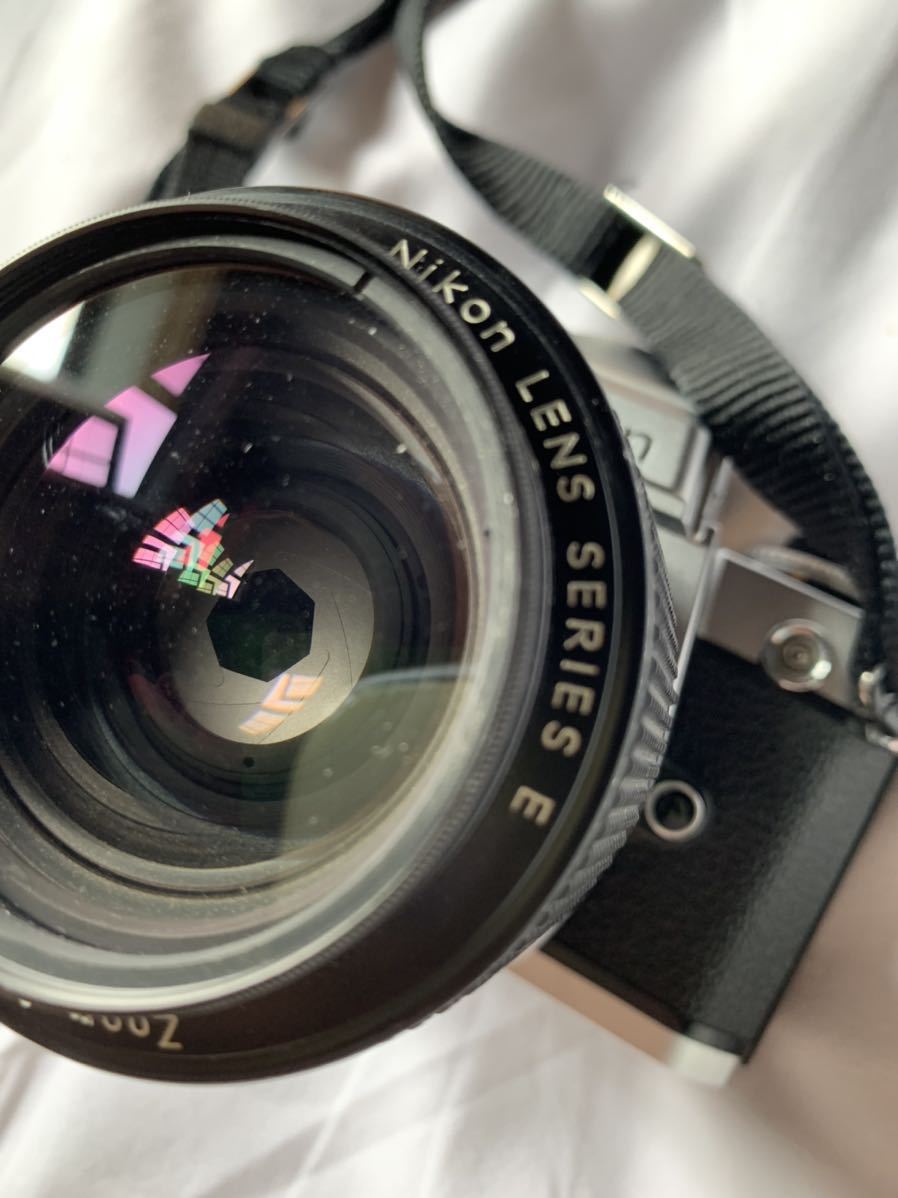 Nikon FE2＋LENS SERIES E ZOOM36~72mm 1:3:5 ニコン 「動作未確認