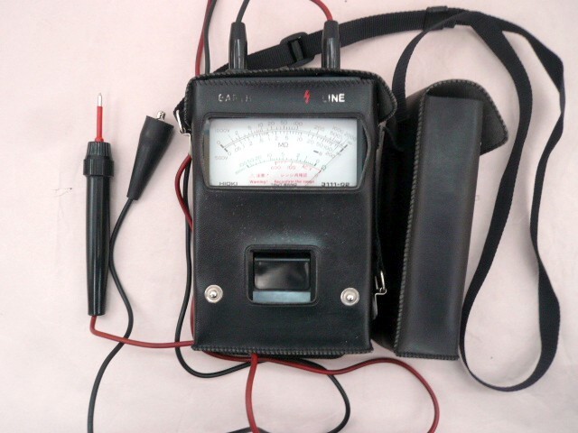 限定セール，最新作 日置／HIOKI ２レンジ メガー 絶縁抵抗計 M&Omega; Hi TESTER 3111-02(電気計測器)｜売買されたオークション情報、yahooの商品情報をアーカイブ公開 - オークファン 電気計測器