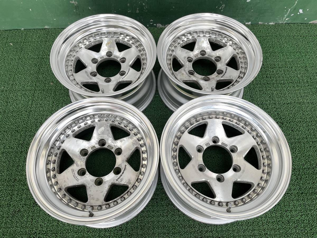 LODIODRIVEホイール!! 15x8J -5 4本セット 中古 売切!!