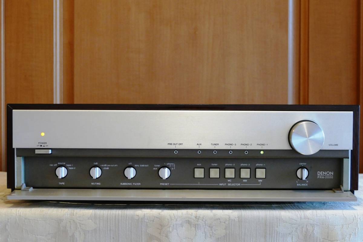 □□DENON PRA-2000 プリアンプ デノン□□ デノン DENON PRA-2000