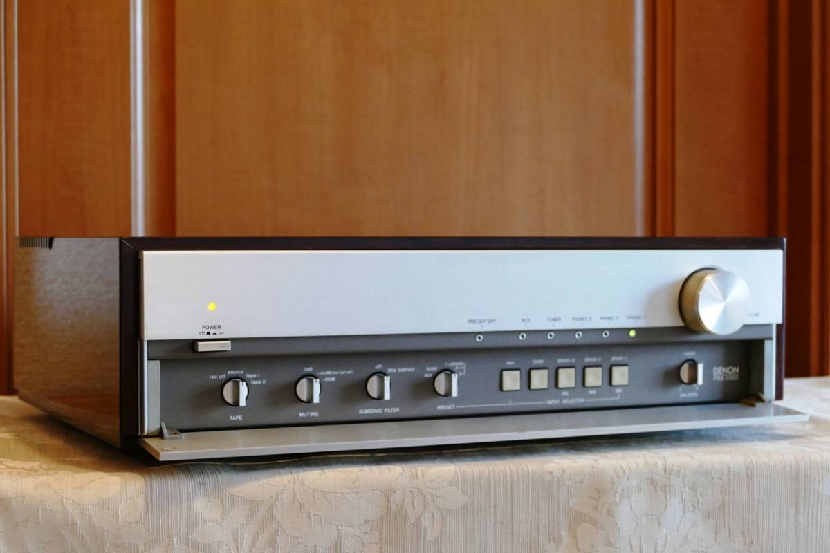 デノン DENON PRA-2000 プリアンプ コントロールアンプ 整備済完動品