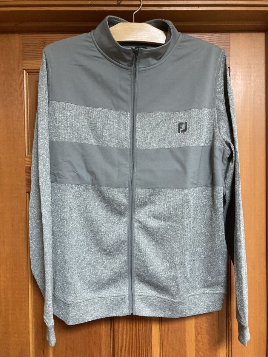 送料無料 新品 フットジョイ セーター フルジップジャケット foot joy ブルゾン メンズ グレー リブニット GOLF フットジョイ フルジップ FOOT フルジップセーター フットジョイFootJoy 通販｜GDOゴルフショップ
