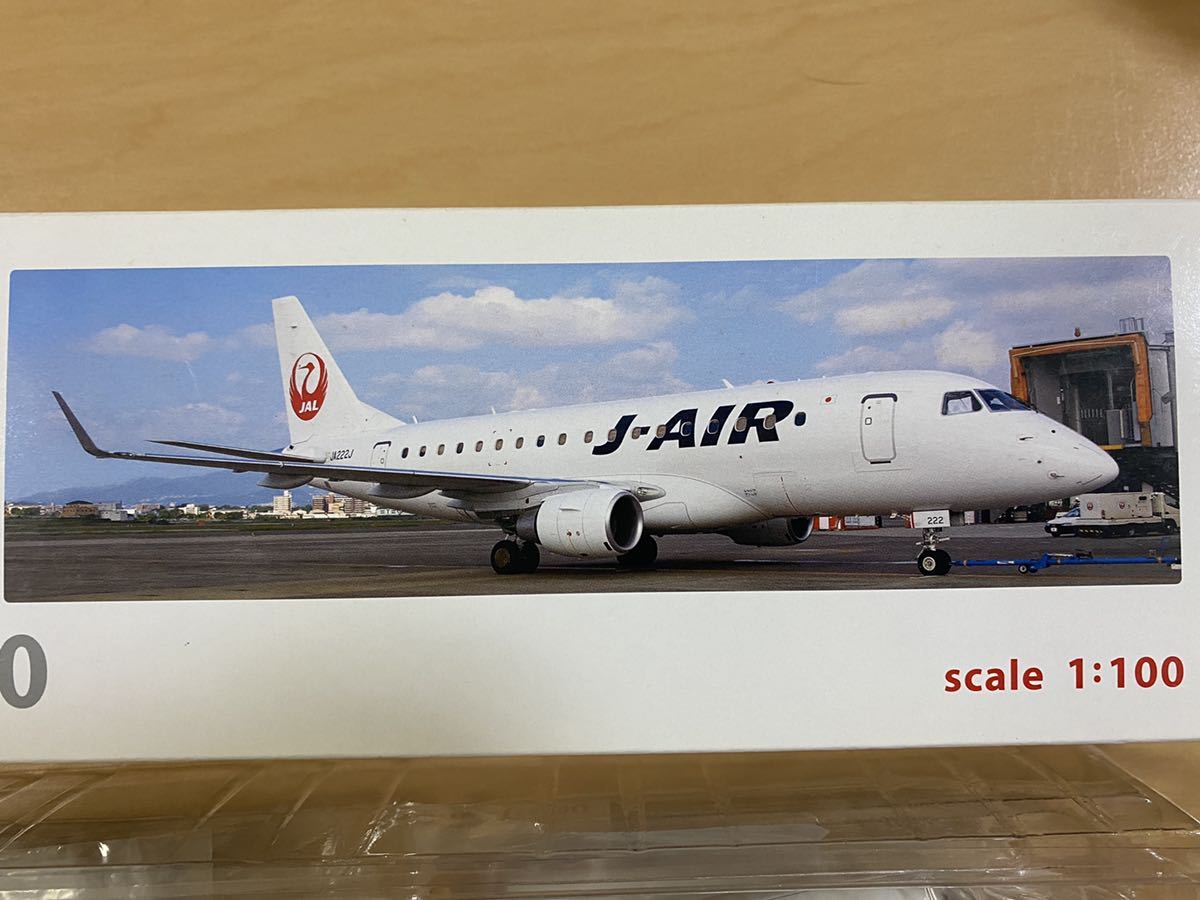 美品】J-AIR 1/100(1:100) EMBRAER 170(E170) エンブラエル JALUX