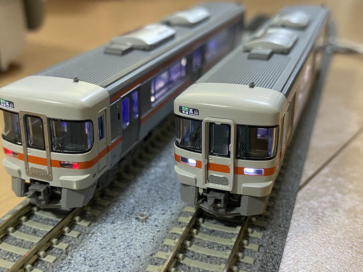 【美品・小加工】KATO カトー 10-1372 キハ25形1500番台(紀勢本線・参宮線) 2両セット 室内灯点灯 普通ワンマン高山行き