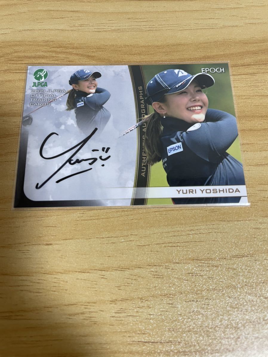 Epoch 2021 JLPGA 吉田優利 100枚限定 日本女子プロゴルフ協会