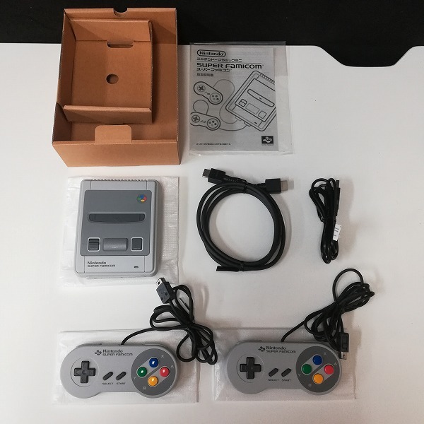 gE950a [箱説有] SFC ニンテンドー クラシックミニ スーパーファミコン