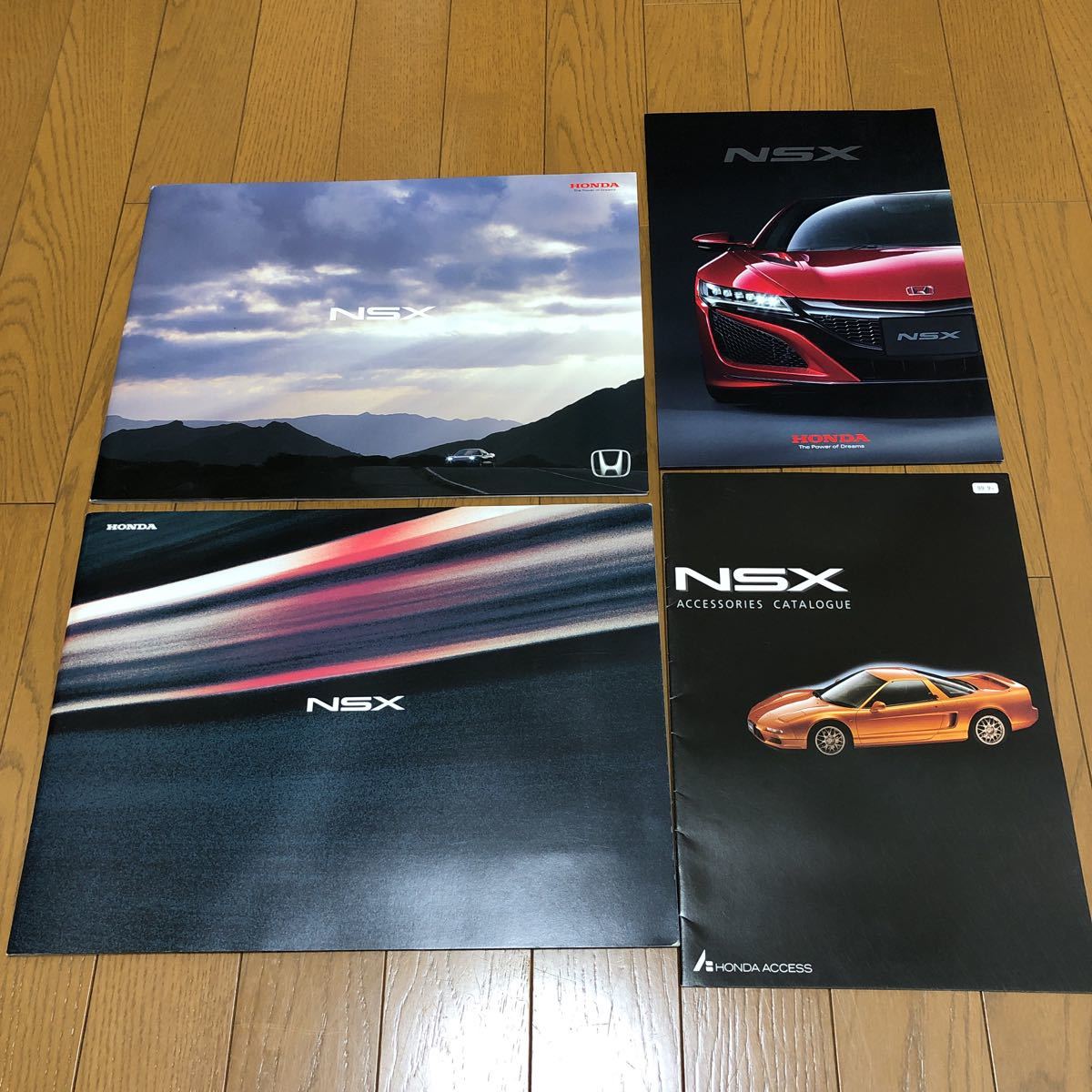 HONDA NSX NSX-R カタログ セット HONDA NSX，NSX-R (NA1) カタログセット アクセサリー 自動車