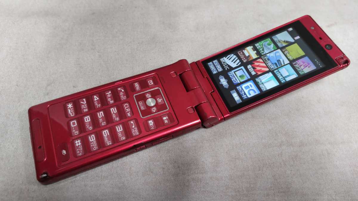 docomo FOMA P-01A #DG2961 Panasonic パナソニック ガラケー ケータイ 簡易動作確認&簡易清掃&初期化OK 判定○
