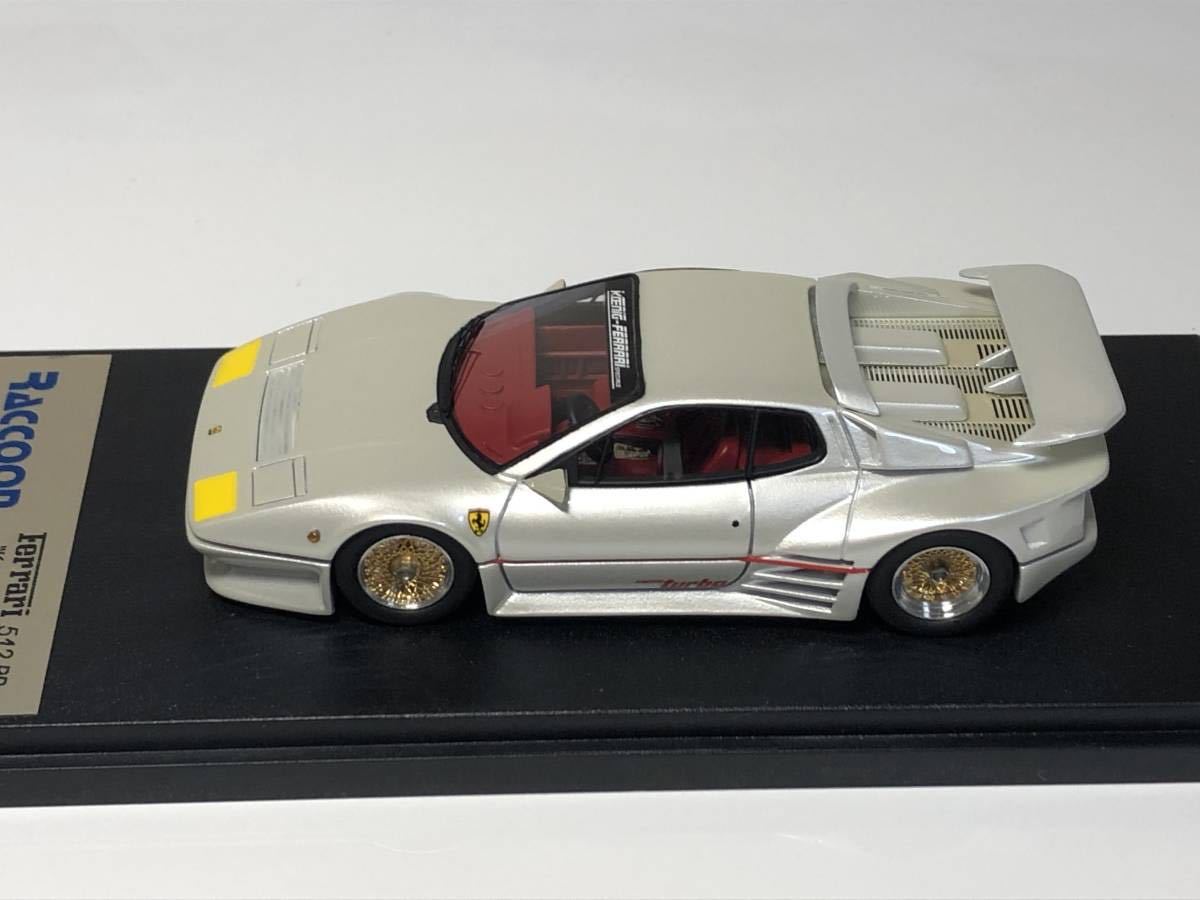 激安大特価，100%新品 BBR 1/43 ケーニッヒ５１２BB 未展示 ラクーン特注パールホワイト 期間限定(BBR)｜売買されたオークション情報、yahooの商品情報をアーカイブ公開 - オークファン BBR