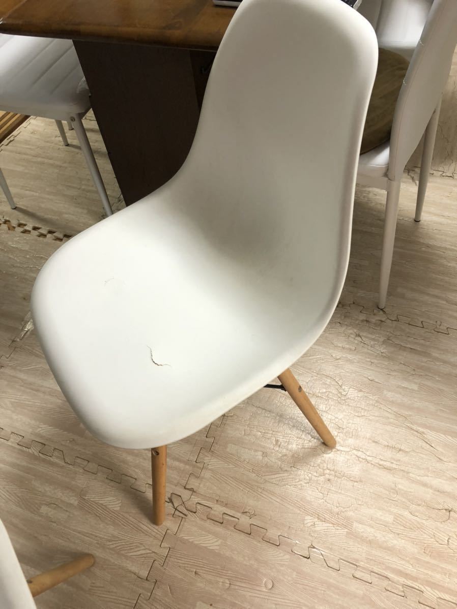 イームズチェアー 同色2脚セットdsw イームズ チャールズ＆レイ・イームズ Eames CHAIR イームズイス 椅子 ダイニングチェアシェルチェア_2