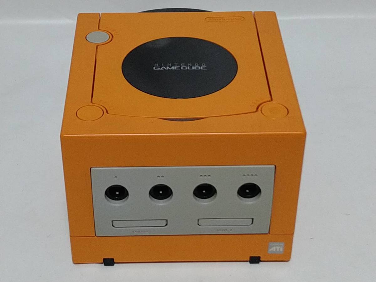 任天堂 Nintendo ゲームキューブ 本体 オレンジ 動作確認済（美品 