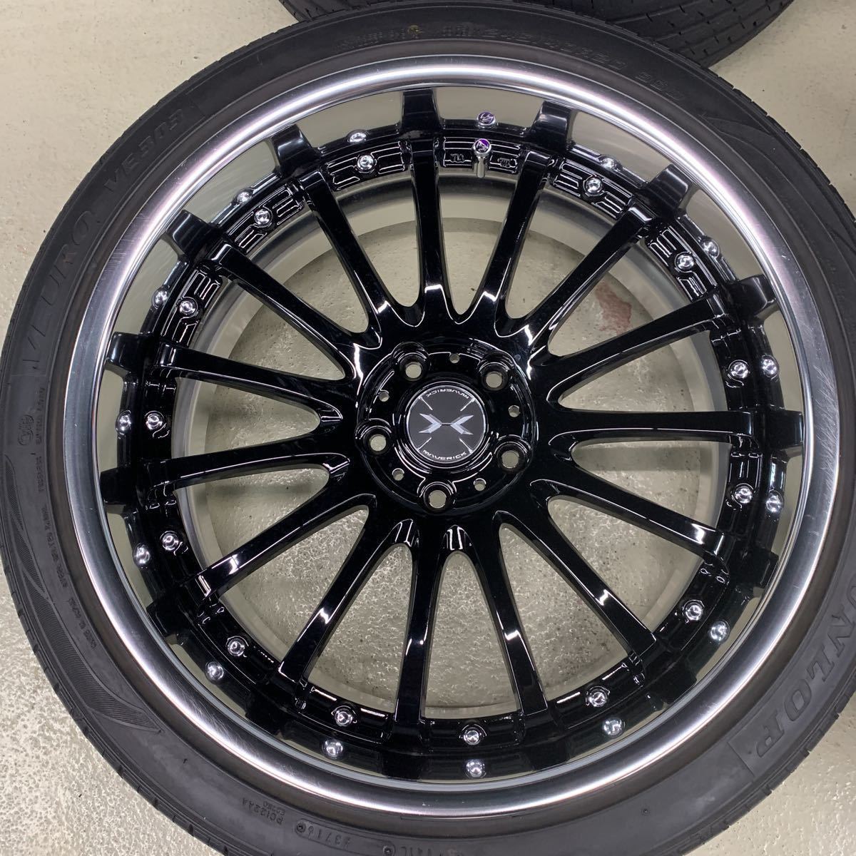 超美品 マーベリック815F 20×9j アルファード ヴェルファイア 20インチ 