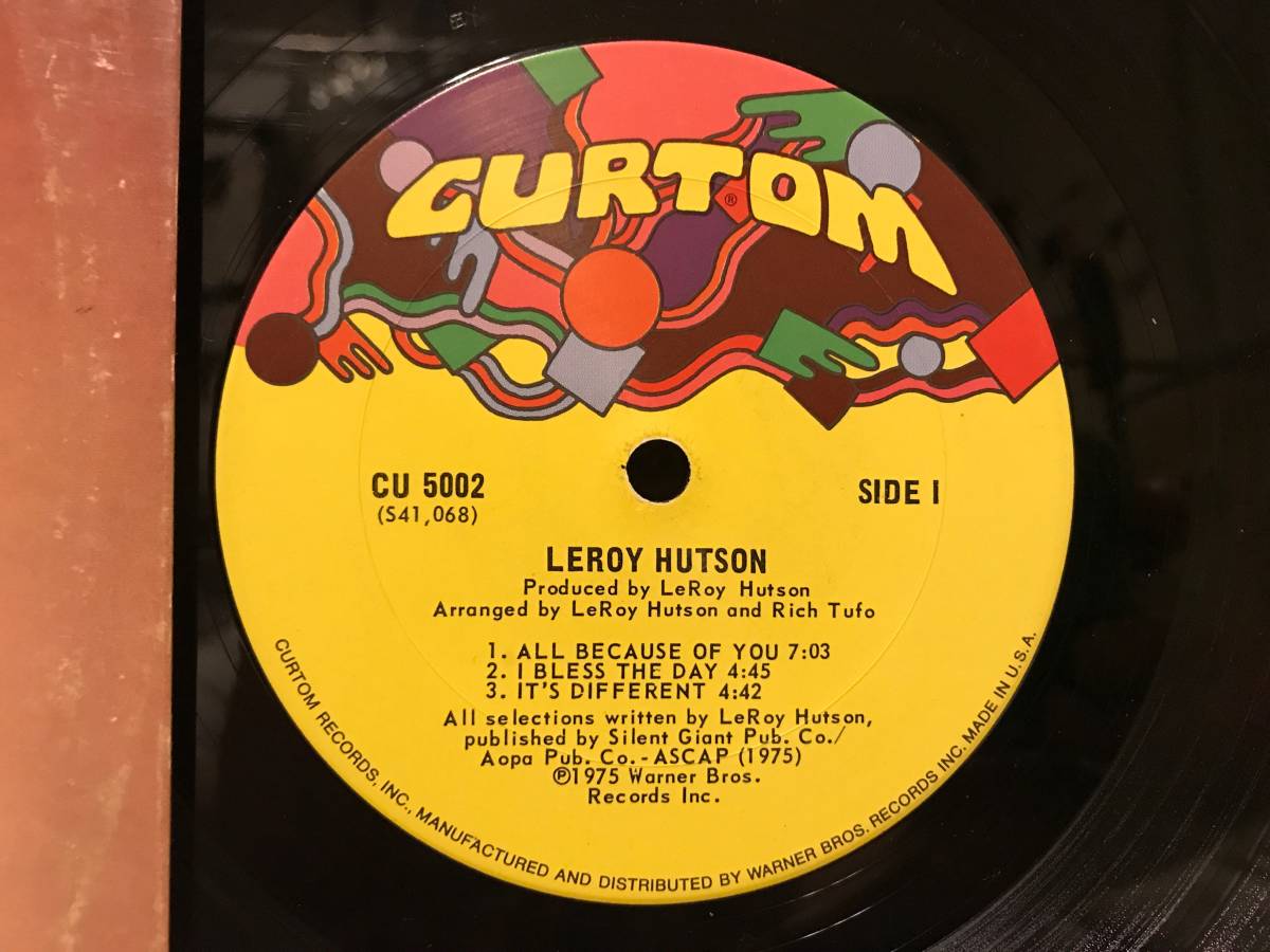 Hutson Leroy - | – LeRoy ⁄ 0 Love LEROY LP HUTSON .com Curtom