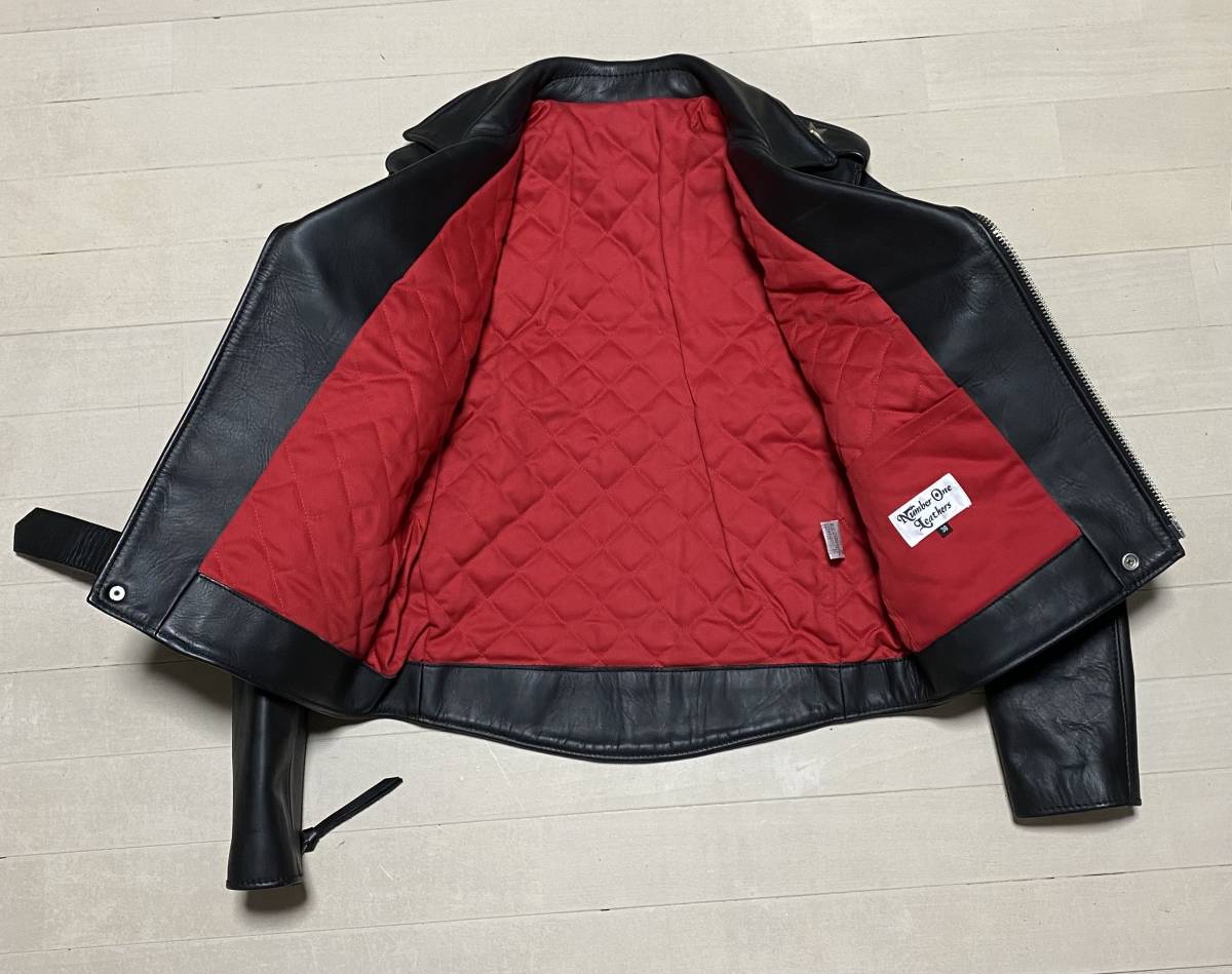 未使用品 定価144900円 REDMOON Number One Leathers レッドムーン 