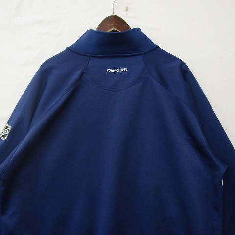 リーボック ビッグ サイズ XL フルジップ ジャージ トレーナー スウェット NHL TORONTO MAPLE LEAFS アイスホッケー Reebok 古着 1O1635 ジャージ リーボック トラックジャケット ロゴ ブランド メルカリ