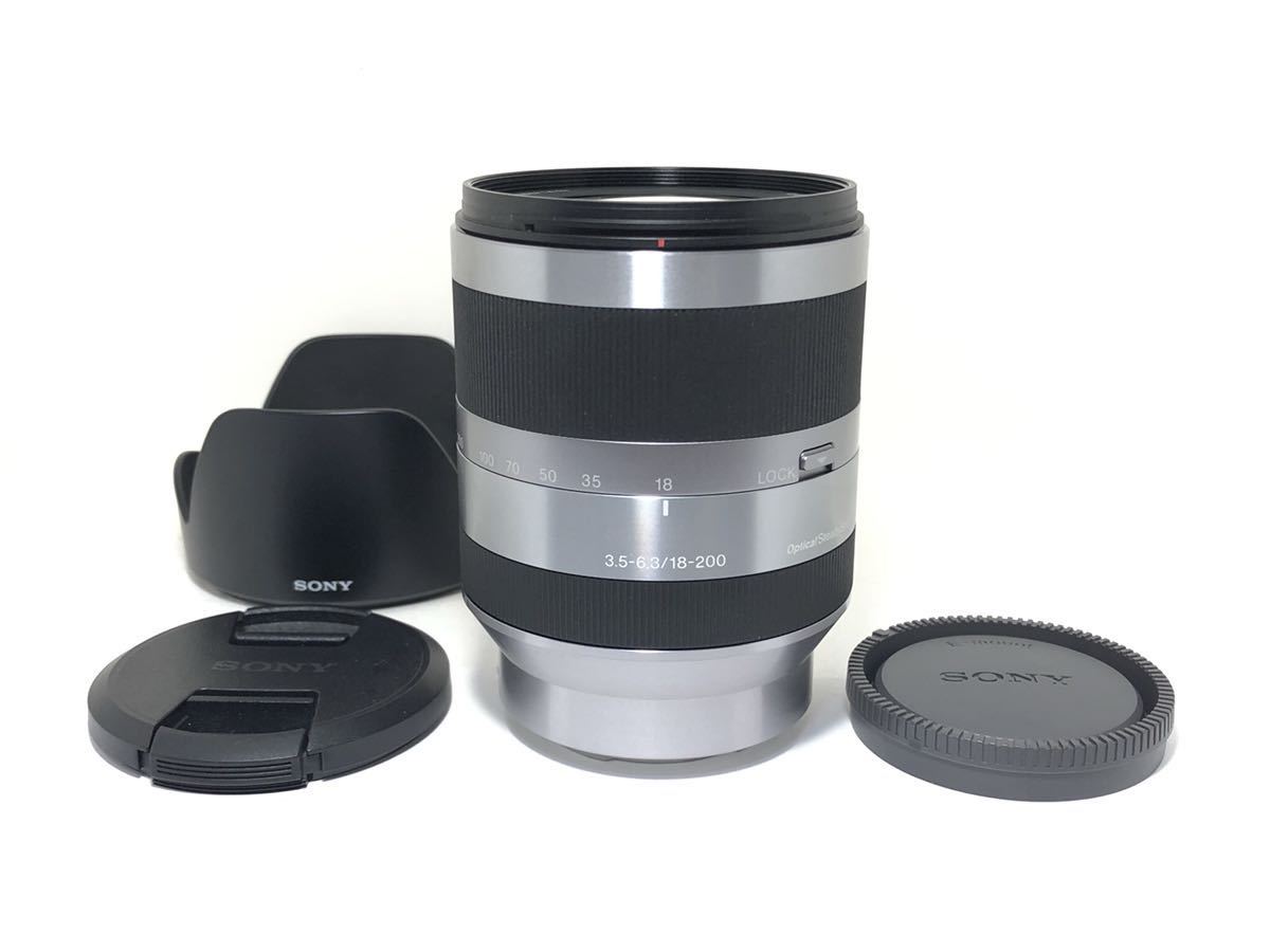 25【綺麗】 SONY ソニー E 18-200mm F3.5-6.3 OSS SEL18200 【公式通販】
