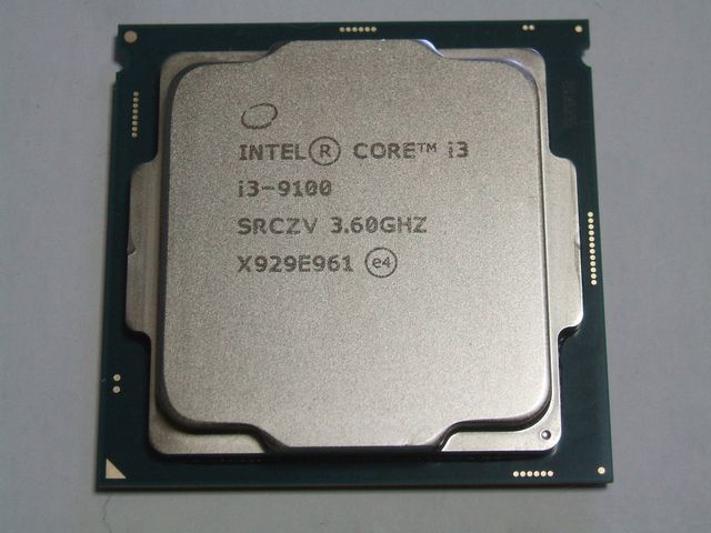 □インテルCPU□第9世代 Core i3-9100 (3.60～4.20GHz)□ 4コア/