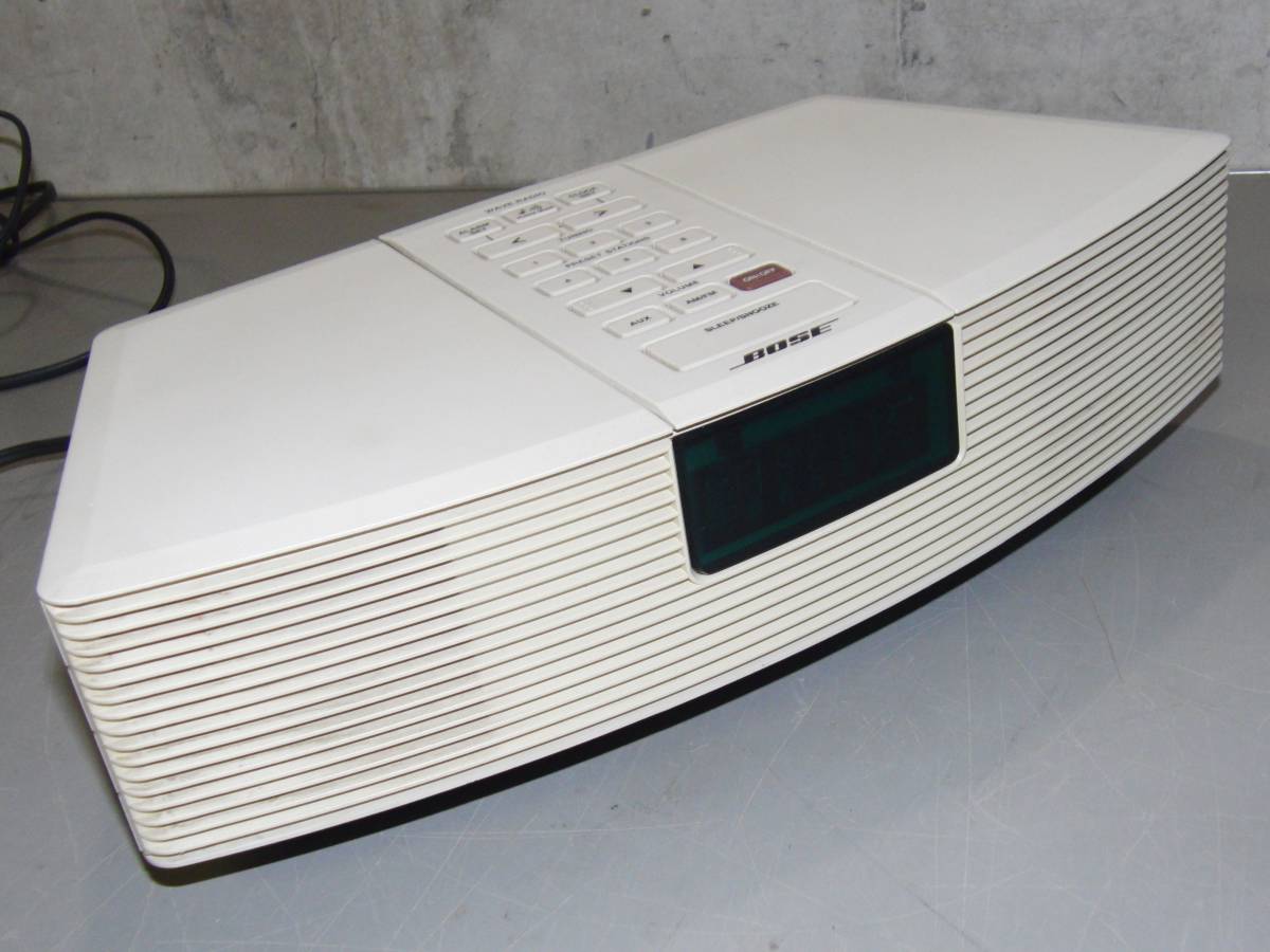 【動作確認済み】取扱説明書付き Bose Wave Radio AWR1-0W BOSE Wave Radio RADIO Bose AWR1-0W ボーズウェーブラジオ AM⁄FM