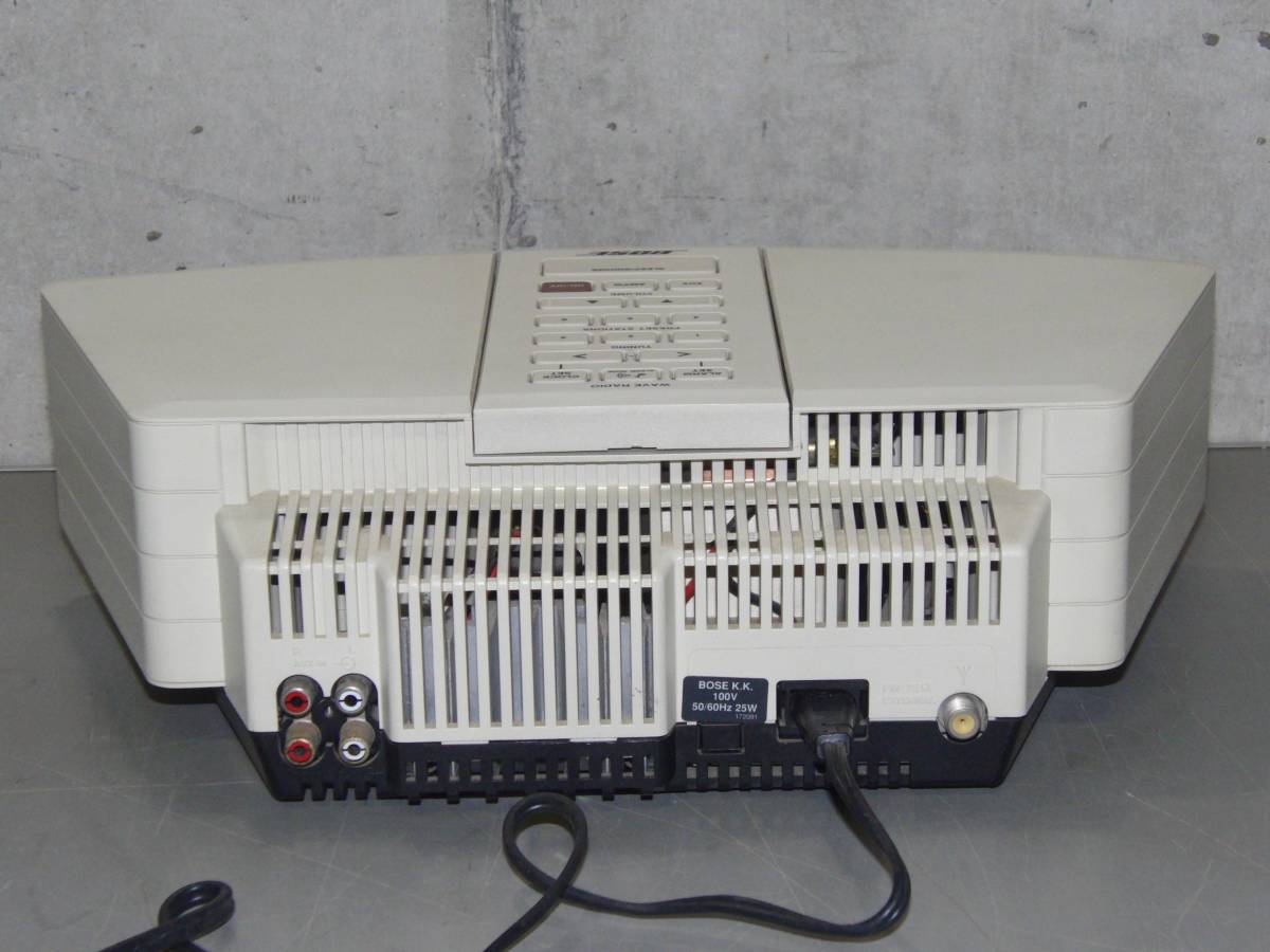 Wave Bose BOSE - AWR1-0W Radio RADIO リモコン アンテナ付き 中古品