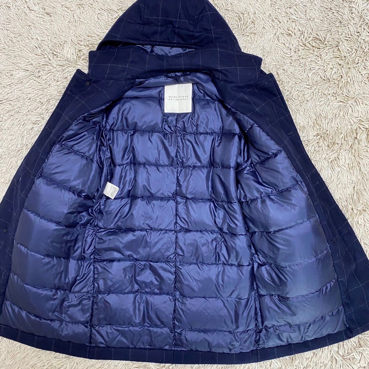 ☆美品☆極上！ウール×ダウン☆マッキントッシュ フィロソフィー 2way 
