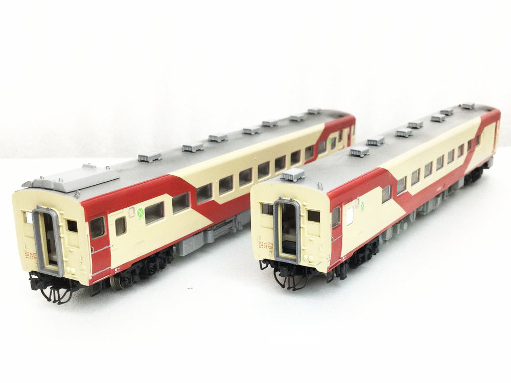 精密加工!! 北海道・国鉄仕様 キロ59 キロ29 お座敷車くつろぎ TOMIX