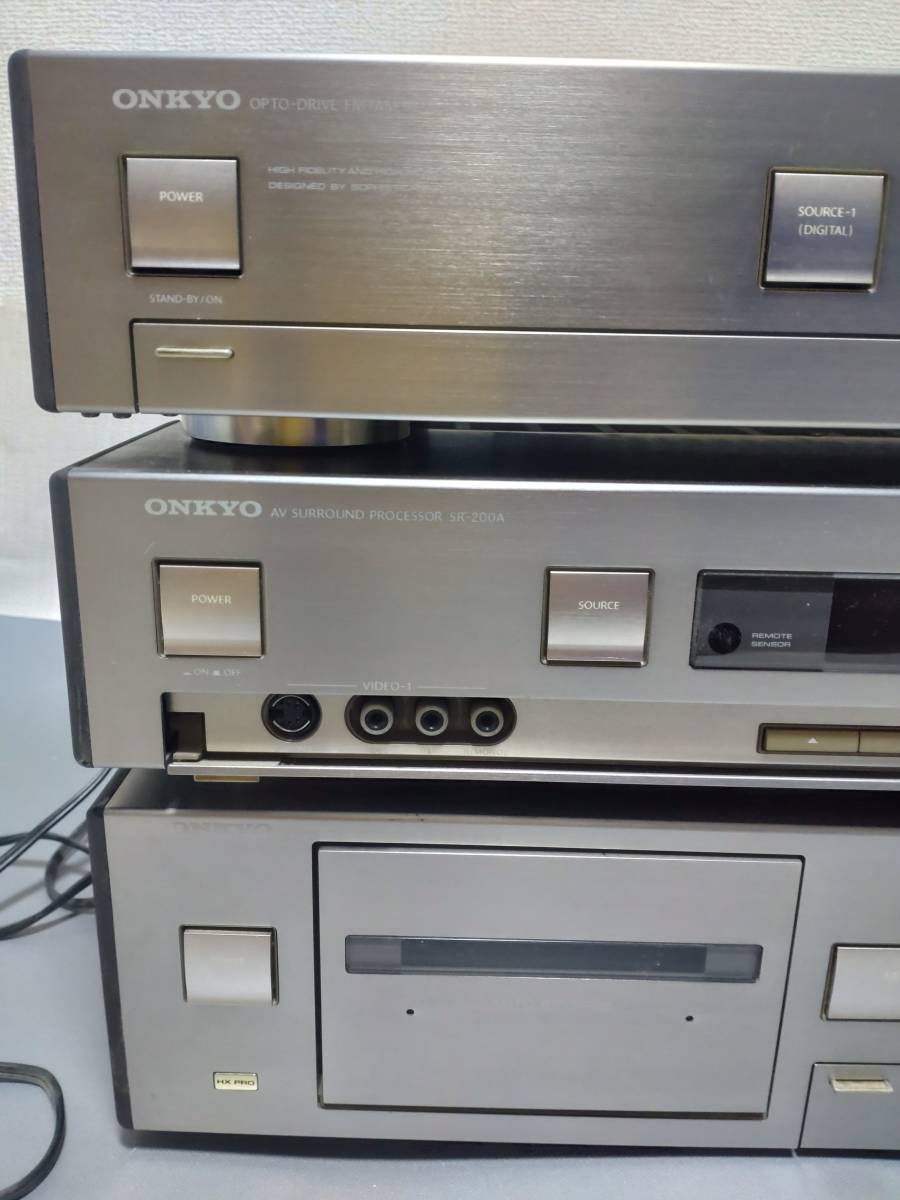 オーディオ機器 ONKYO Liverpool ステレオコンポ ジャンク