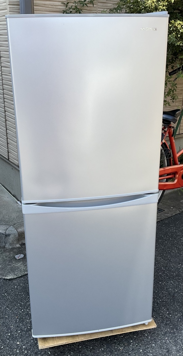 ○2019年製 アイリスオーヤマ 90L 2ドア冷凍冷蔵庫 IRR-90TF-W 7122