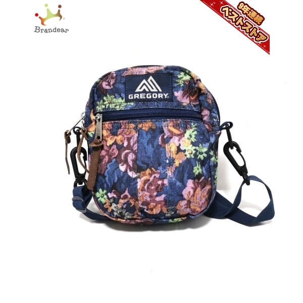 グレゴリー Gregory ショルダーバッグ ナイロン ネイビー ボルドー マルチ 花柄 バッグ ショルダーバッグ 売買されたオークション情報 Yahooの商品情報をアーカイブ公開 オークファン Aucfan Com