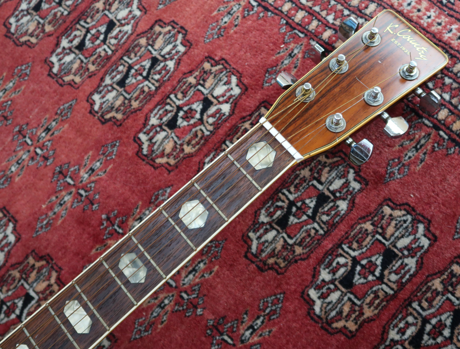 K.Country D-400 春日楽器 ハードケース付き アコギ アコースティック