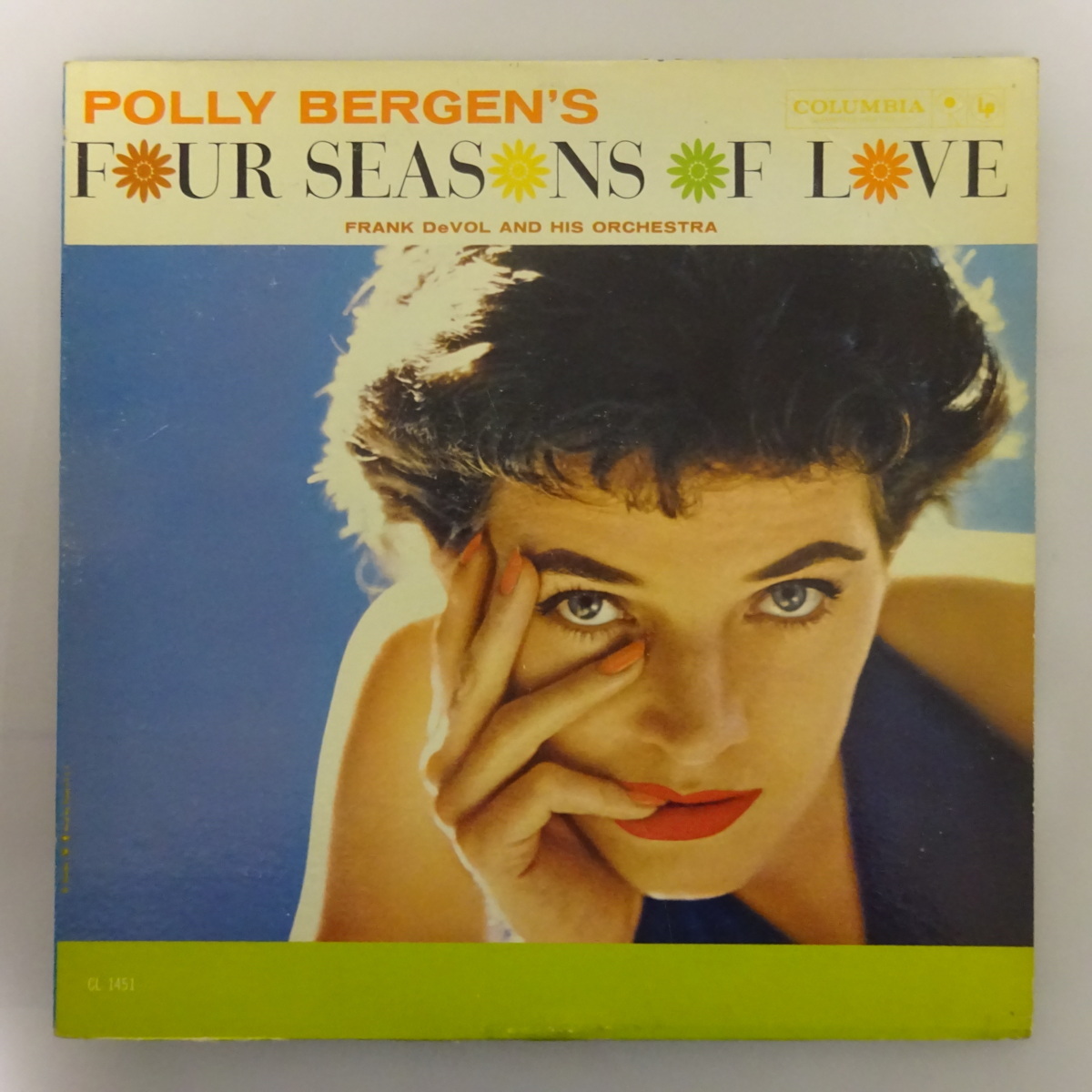 13050793;【US盤/COLUMBIA/6EYE/深溝/MONO】Polly Bergen / Polly Bergen's Four Seasons Of Love