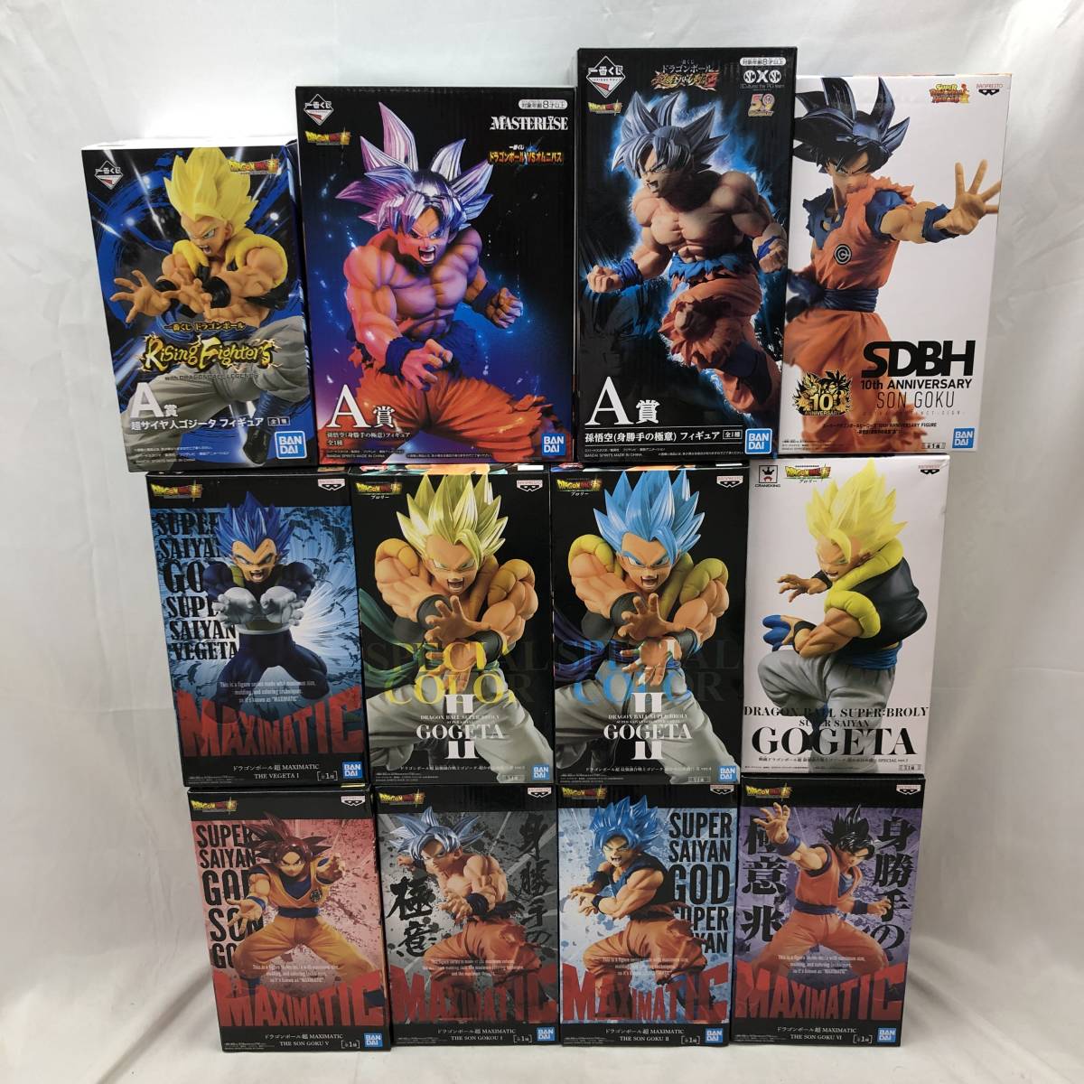 ドラゴンボール超 一番くじ プライズフィギュアなど 12点まとめ売り 