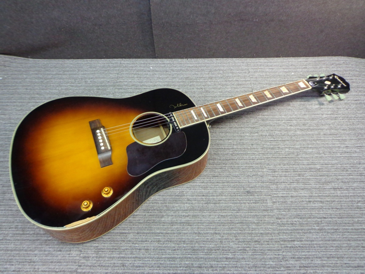 【数量限定，お得】 あ10-133 Epiphone エピフォン John Lennon EJ-160E アコースティックギター エレアコ ジョン レノン(エピフォン)｜売買されたオークション情報、yahooの商品情報をアーカイブ公開 - オークファン 本体