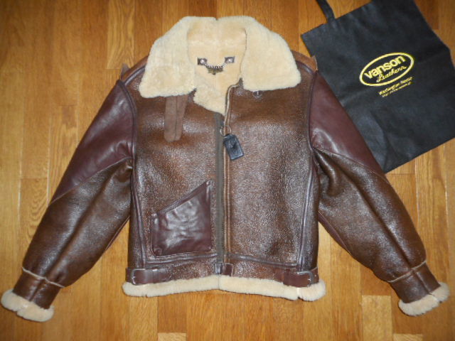 ○良好○VANSONバンソン○大戦モデル B3○茶・デュオトーン・38(L位  