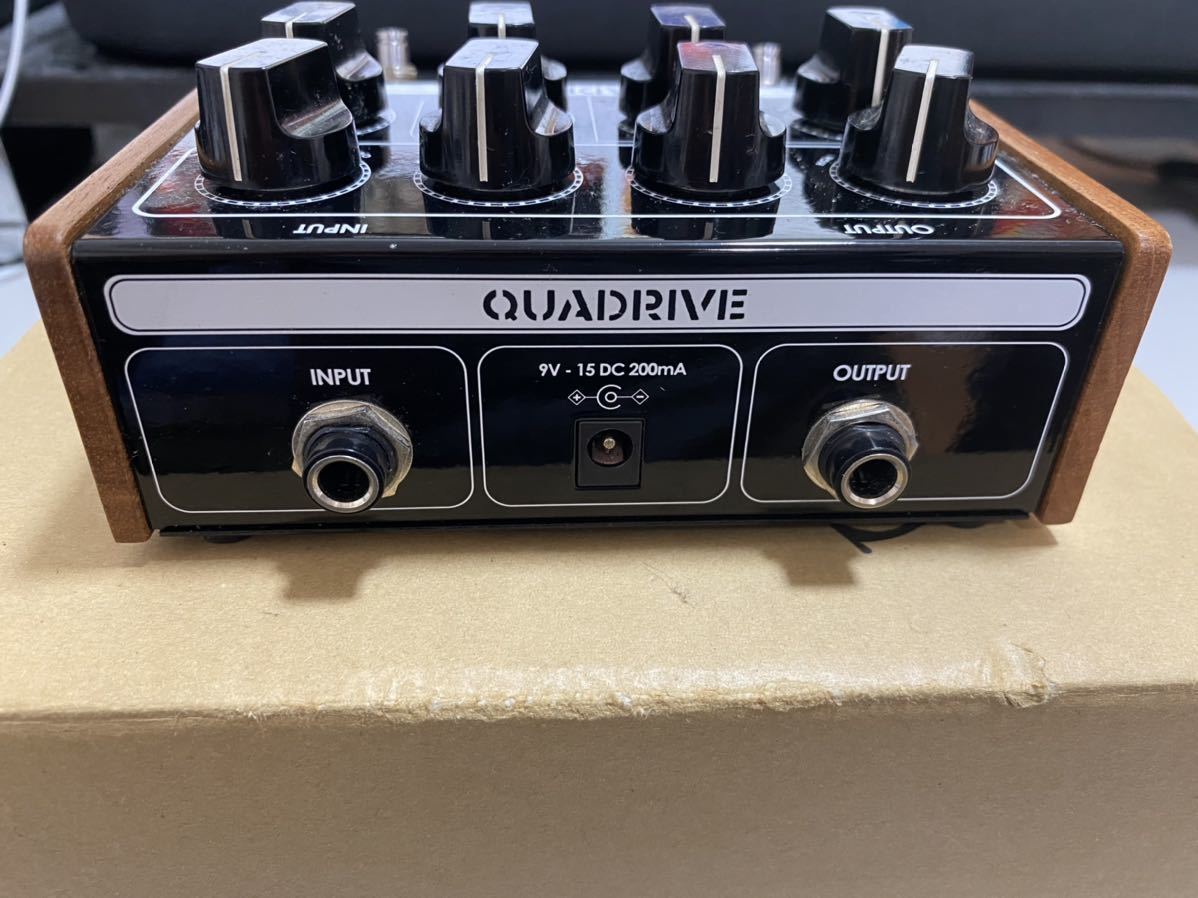 Crews Maniac Sound QUADRIVE オーバードライブ ギター エフェクター