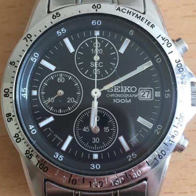 定番 902-0003 SEIKO セイコー セイコークロノグラフ メンズ腕時計 金属ベルト クオーツ クロノグラフ 7T92-0DW0 電池切れ 動作未確認(セイコー)｜売買されたオークション情報、yahooの商品情報をアーカ その他