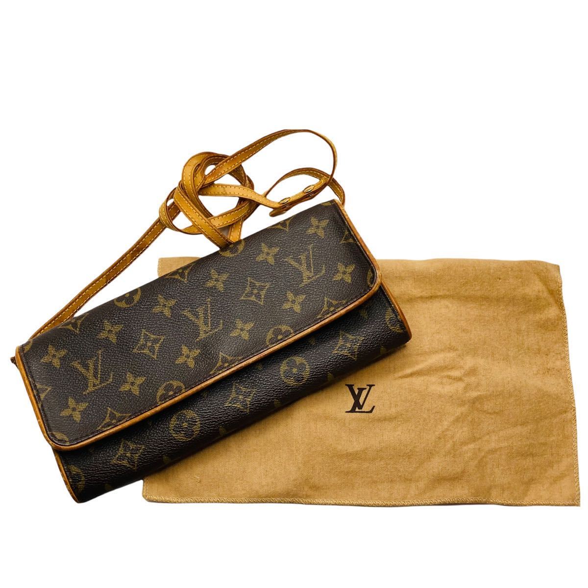 モノグラム LOUIS VUITTON ポシェットツインGM ルイヴィトン ヴィトン 