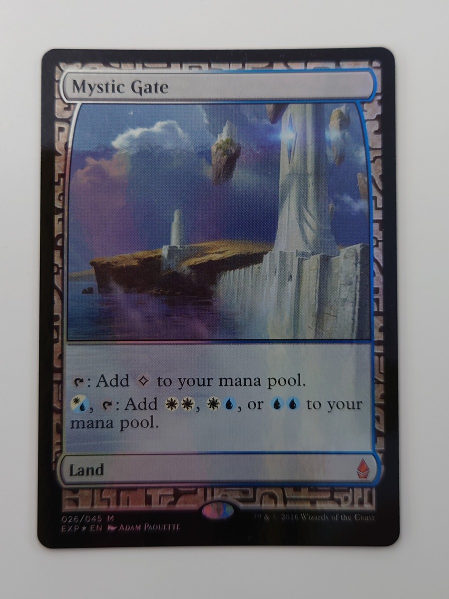 MTG 秘教の門 英語 FOIL サインド EXP EX](FOIL)秘教の門⁄Mystic Gate