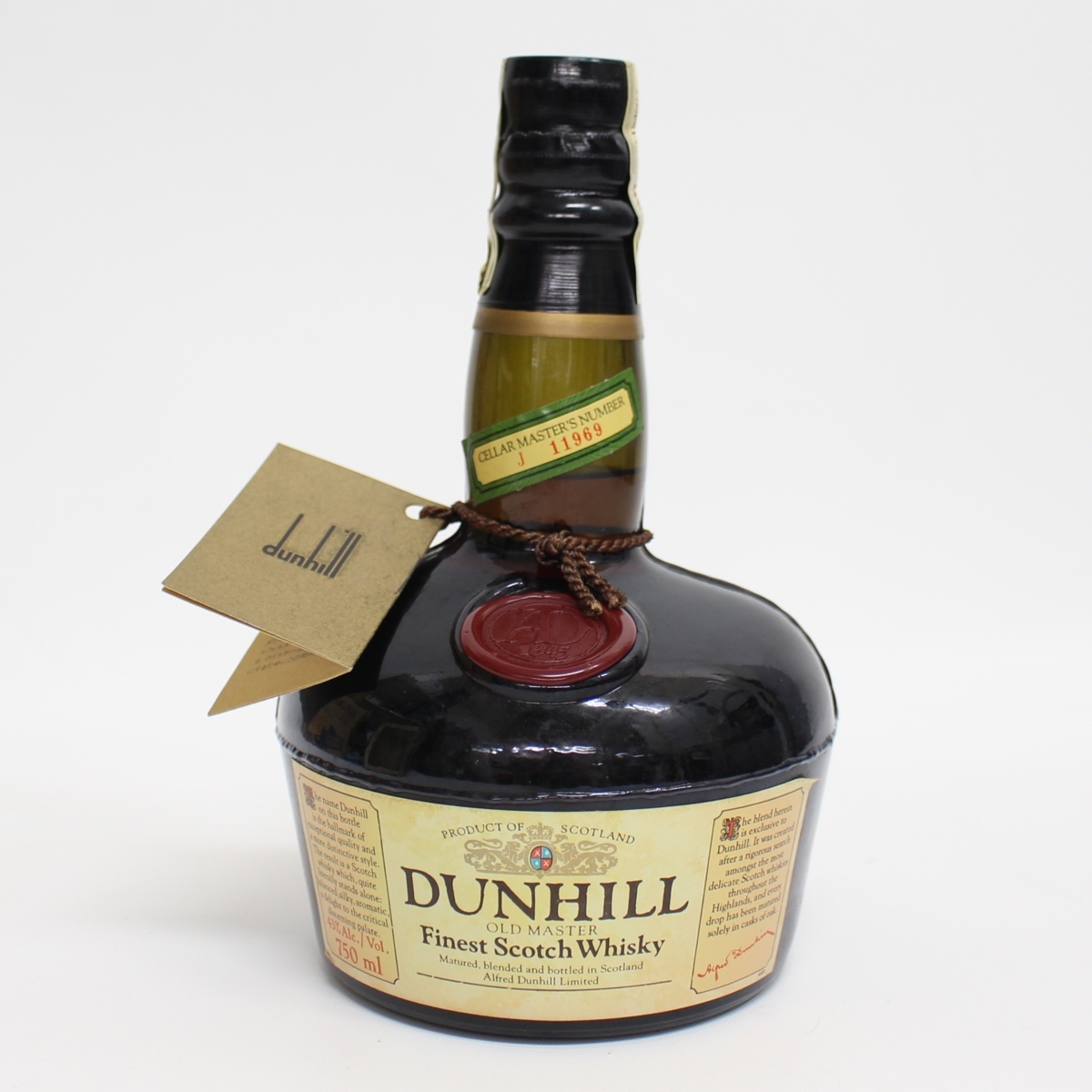 ☆756【未開栓】 DUNHILL OLD MASTER ダンヒル オールドマスター