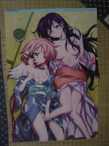 そらのおとしもの イカロス 五月田根美香子 みつどもえ 丸井みつば ふたば ひとは 両面ピンナップポスター コミック アニメグッズ 売買されたオークション情報 Yahooの商品情報をアーカイブ公開 オークファン Aucfan Com